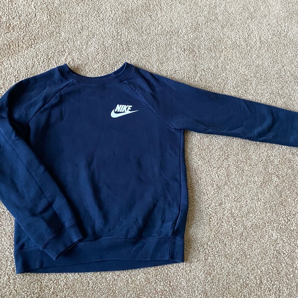 Navy Blue Nike Crewneck